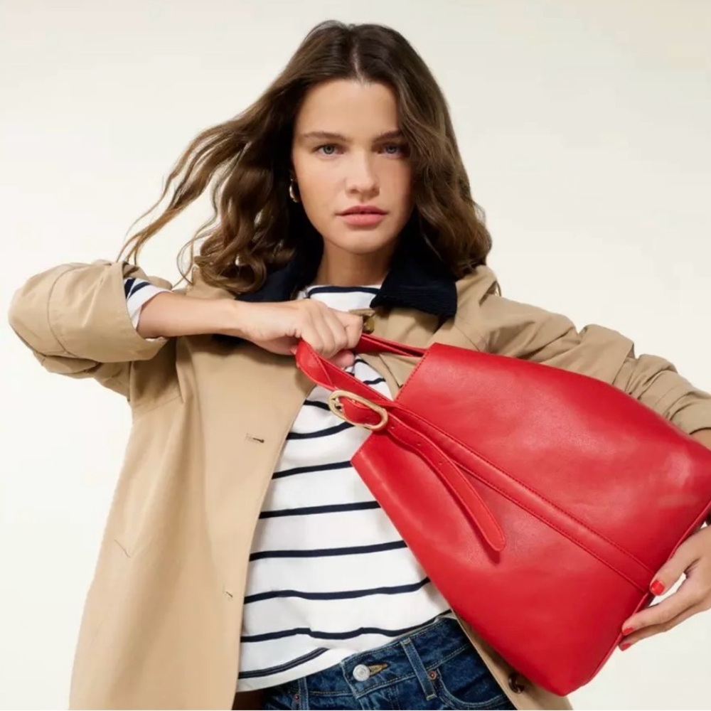 Old Navy Medium Red Tote Bag